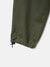 Blue Giraffe Boys Olive Solid Regular Fit Cargo Trouser