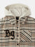 Blue Giraffe Boys Multi Checked Hooded Full Sleeves Shacket