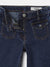 Blue Giraffe Girls Blue Washed Bootcut Fit Jeans