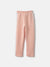 Blue Giraffe Girls Peach Color-blocked Regular Fit Mid-Rise Sweatpant