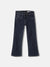 Blue Giraffe Boys Blue Washed Mid-Rise Bootcut Jeans