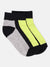 Blue Giraffe Boys Multicolor Color-Blocked Ankle Length Socks