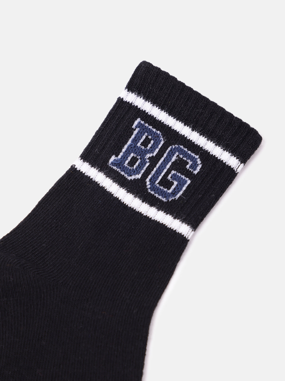 Blue Giraffe Boys Multicolor Solid Above Ankle Socks