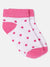 Blue Giraffe Girls Multicolor Patterned Ankle Length Socks