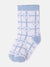 Blue Giraffe Girls Multicolor Patterned Calf Length Socks