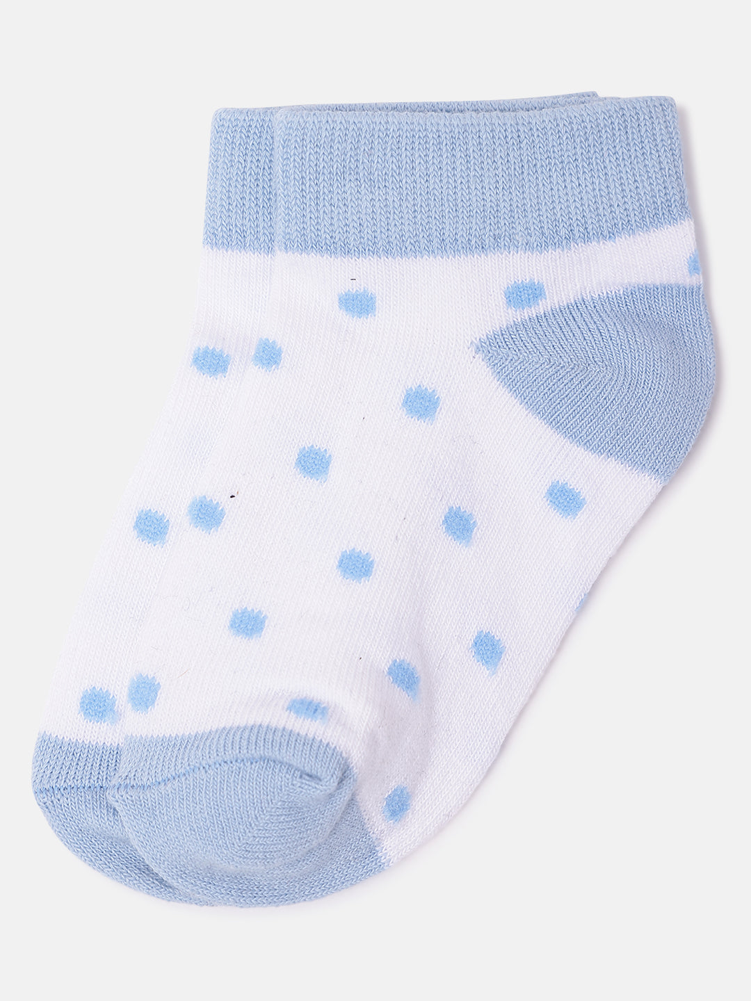 Blue Giraffe Girls Multicolor Patterned Ankle Length Socks