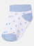 Blue Giraffe Girls Multicolor Patterned Ankle Length Socks