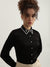 Centrestage Women Black Solid Spread Collar Full Sleeves Shirt