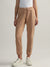 DKNY Women Brown Solid Mid-Rise Jogger Fit Sweatpants