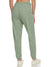 Dkny Women Green Solid Jogger Fit Mid-Rise Sweatpants