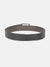 Iconic Men Black Textured Tang Buckle Belt