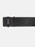 Iconic Men Black Printed Belt With Push Pin Buckle