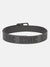 Iconic Men Grey Textured Belt With Tang Buckle