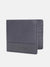 Iconic Men Blue Textured Bi-Fold Wallet