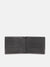 Iconic Men Black Textured Bi-Fold Wallet