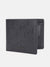 Iconic Men Blue Textured Bi-Fold Wallet