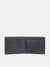 Iconic Men Blue Textured Bi-Fold Wallet