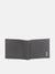 Iconic Men Black Solid Bi-Fold Wallet