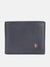 Iconic Men Blue Solid Bi-Fold Wallet