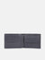 Iconic Men Blue Solid Bi-Fold Wallet