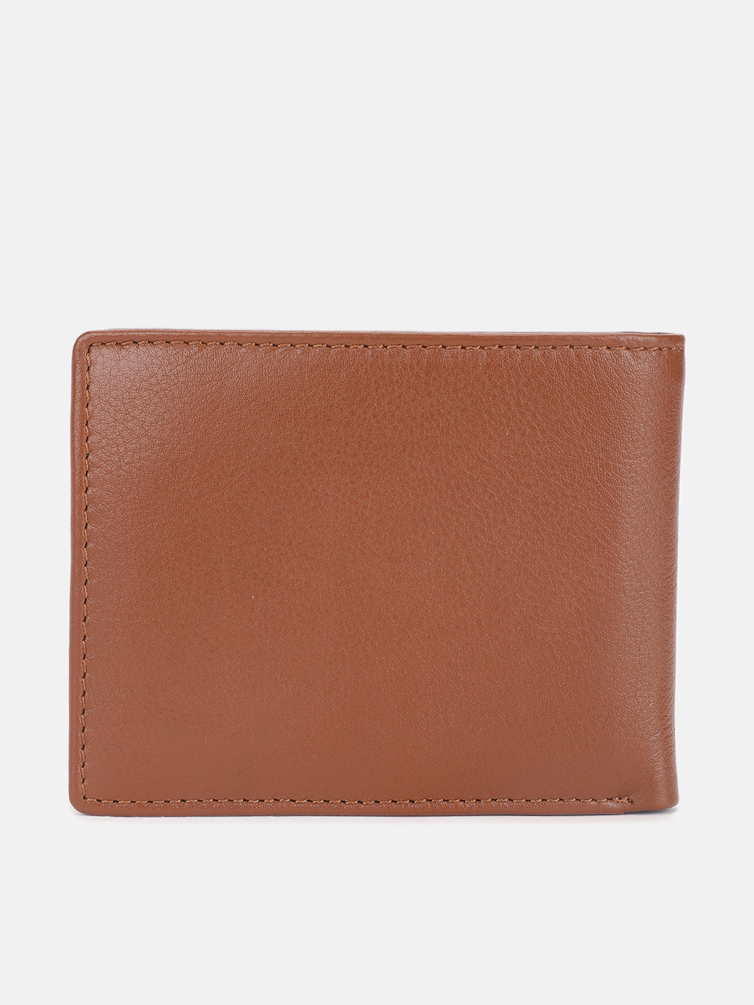 Iconic Men Brown Solid Bi-Fold Wallet