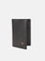 Iconic Men Black Textured Passport Holder