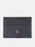 Iconic Men Blue Solid Card Holder