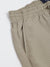 Iconic Men Beige Solid Oversized Cargo Trouser