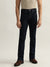 Iconic Men Blue Solid Boot Cut Mid-Rise Jeans