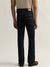 Iconic Men Blue Solid Boot Cut Mid-Rise Jeans