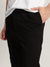 Iconic Men Black Solid Regular Fit Trackpant