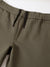 Iconic Men Green Solid Regular Fit Flat-Front Trouser