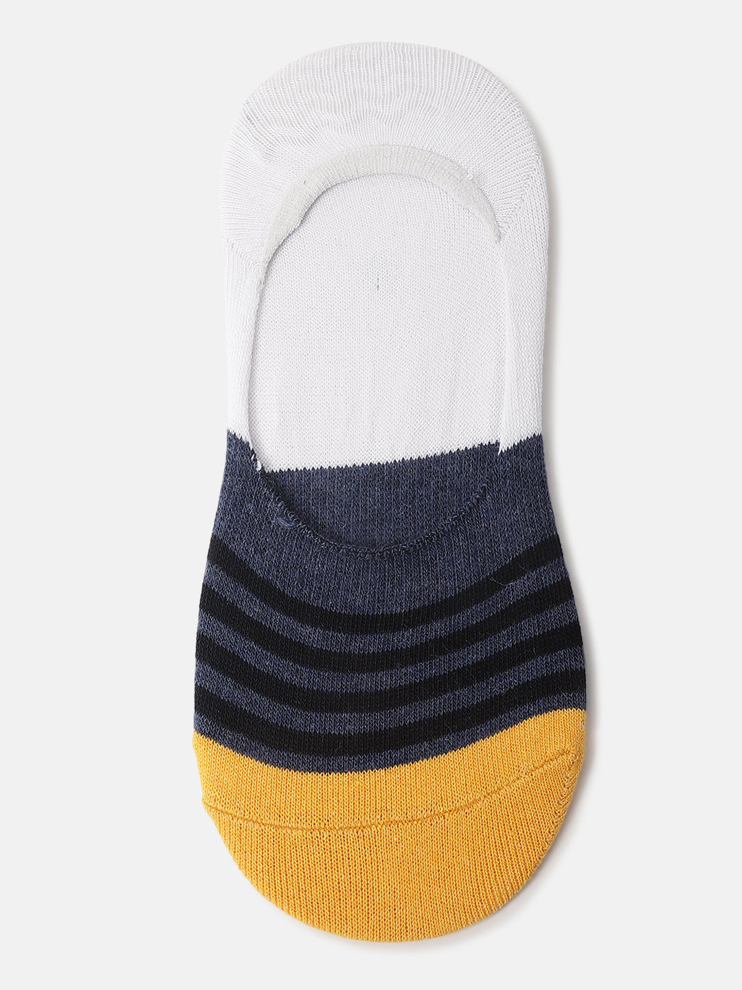 Iconic Men Multicolour Color-blocked Shoe-liner Socks (Pack of 1)