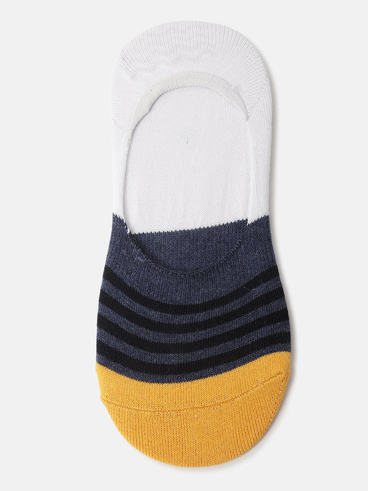 Iconic Men Multicolour Color-blocked Shoe-liner Socks (Pack of 1)