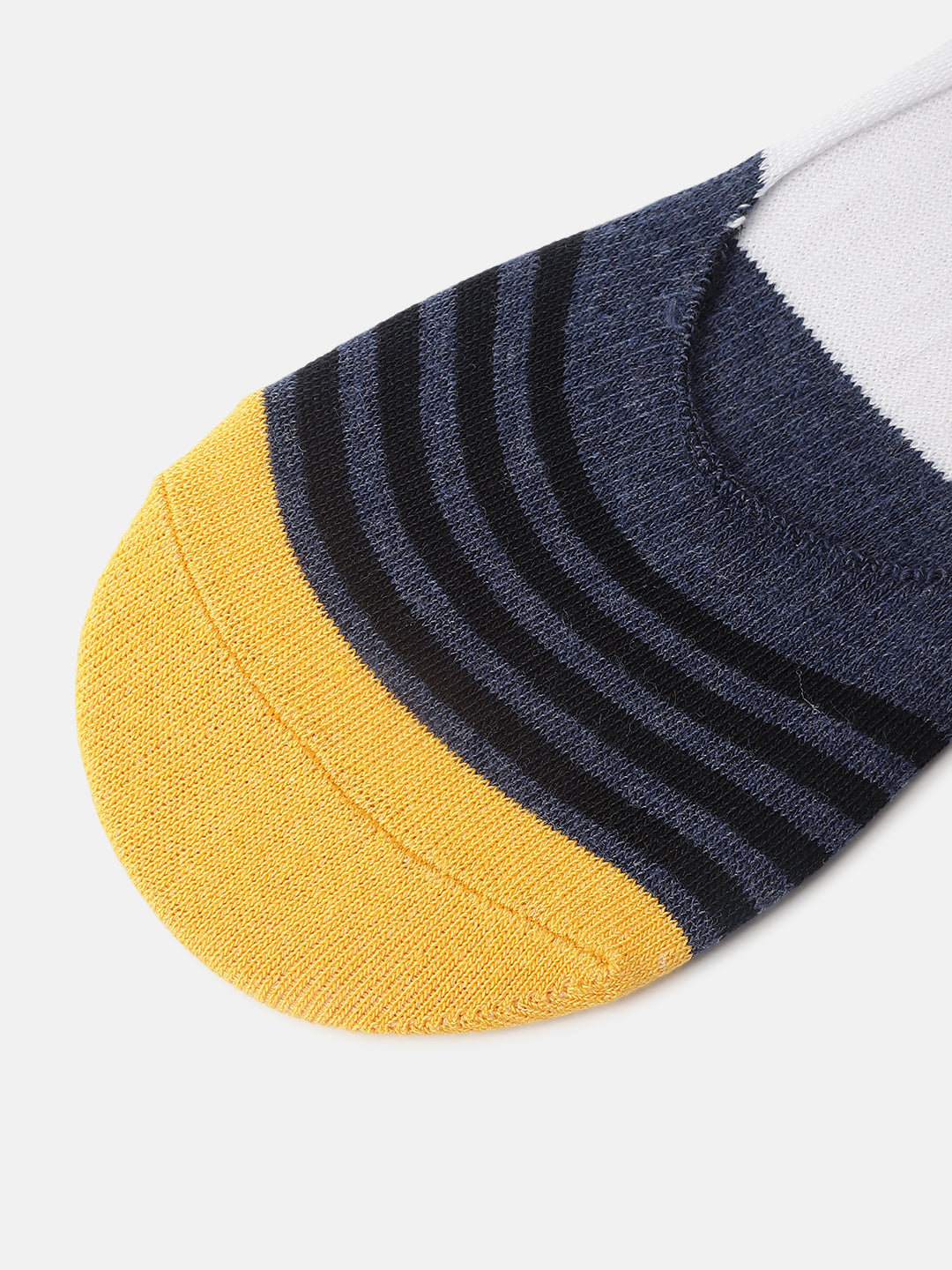 Iconic Men Multicolour Color-blocked Shoe-liner Socks (Pack of 1)