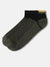 Iconic Men Multicolor Solid Ankle Length Socks (Pack Of 2)