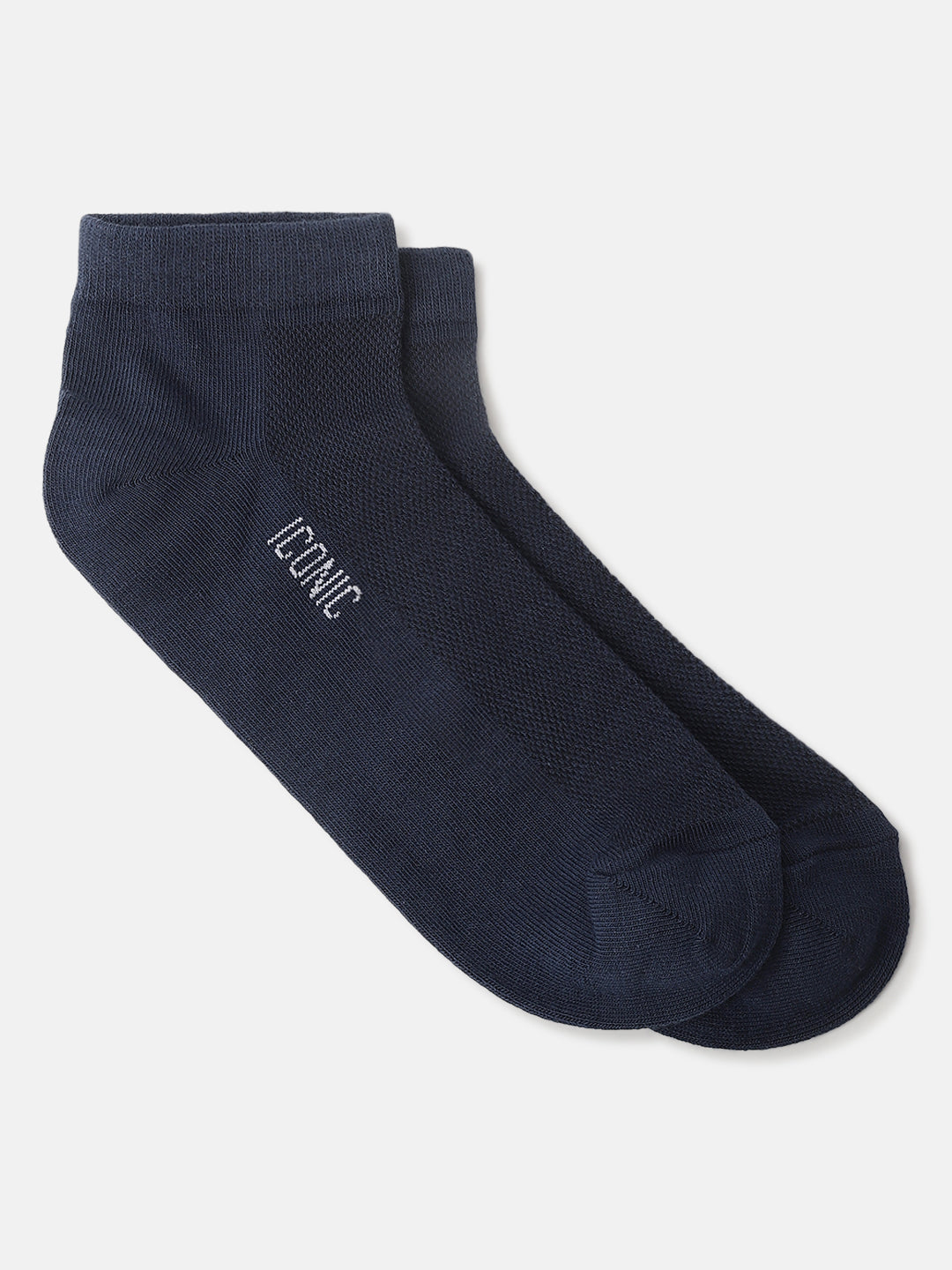 Iconic Men Multicolor Solid Ankle Length Socks (Pack Of 3)