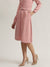 Iconic Women Pink Solid Flared A-Line Skirt