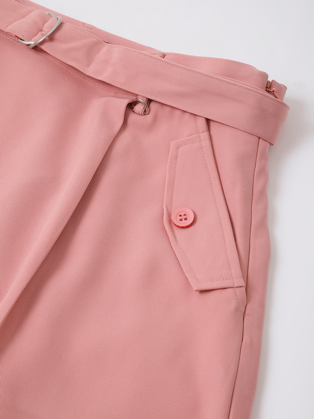 Iconic Women Pink Solid Flared A-Line Skirt