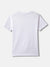 Antony Morato Boys White Printed Round Neck Short Sleeves T-shirt