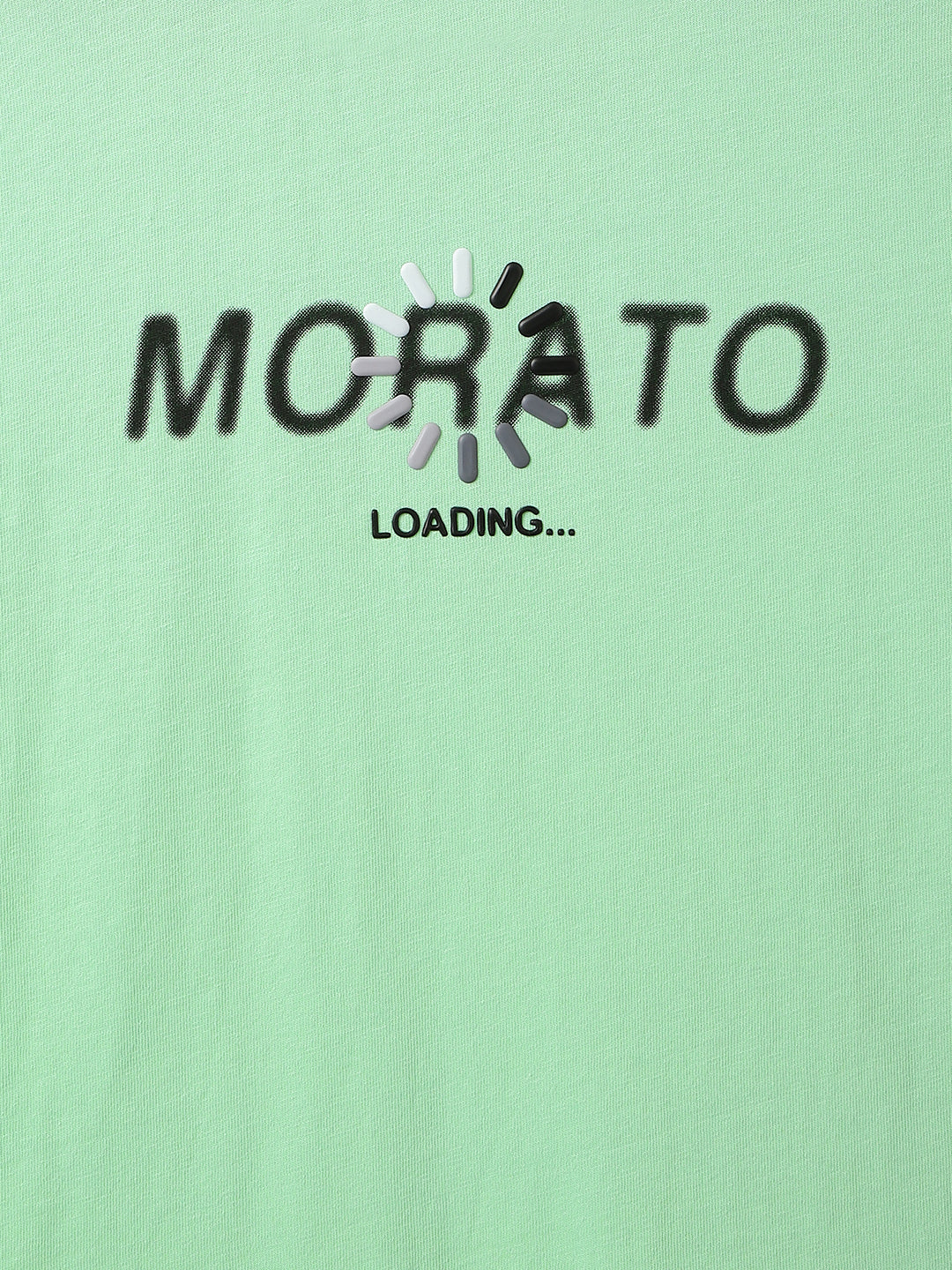 Antony Morato Boys Green Printed Round Neck Short Sleeves T-shirt