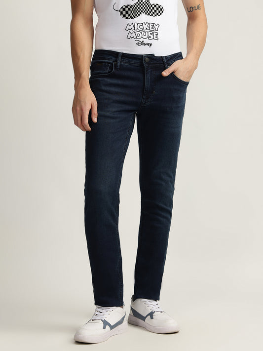 Antony Morato Men Washed Mid-Rise Jeans