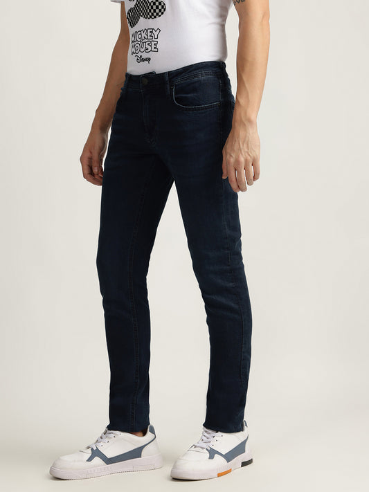 Antony Morato Men Washed Mid-Rise Jeans