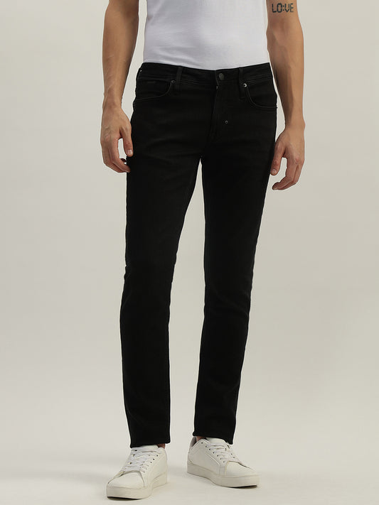 Antony Morato Men Solid Mid-Rise Jeans