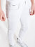 Antony Morato Men White Solid Mid-Rise Tapered Fit Jeans