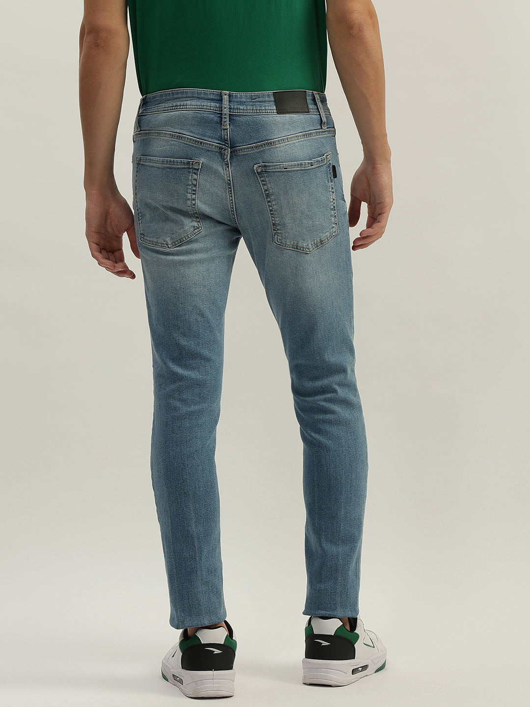 Antony Morato Men Washed Mid-Rise Jeans