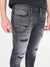 Antony Morato Men Grey Washed Tapered Fit Mid-Rise Jeans