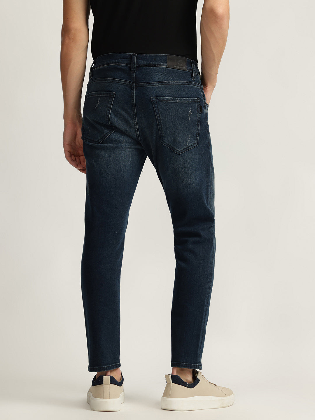 Antony Morato Men Washed Mid-Rise Jeans