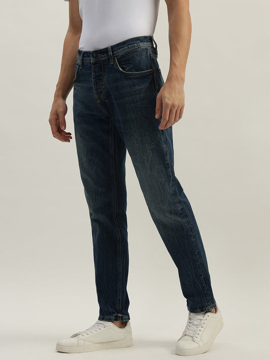 Antony Morato Men Washed Mid-Rise Jeans