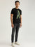 Antony Morato Men Black Washed Mid-Rise Skinny Fit Jeans